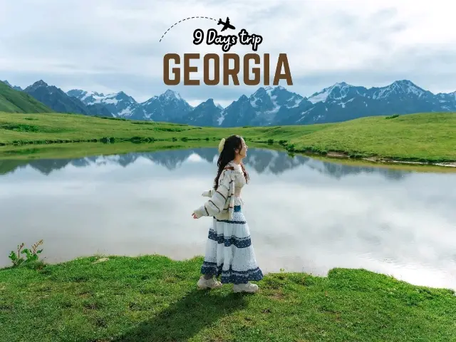 Georgia 9-day self-planned trip for 4 people