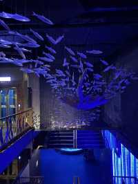 Aquarium Raksasa di Dalam Mall