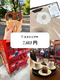 【北欧周遊🇫🇮🇩🇰🇸🇪🇪🇪】お土産・カフェ・その他費用 まとめ