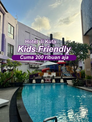A budget-friendly family hotel for only 200,000 Rupiah.