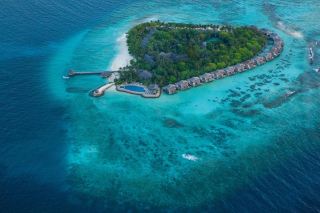 Этот курорт на Мальдивах — настоящий рай: Taj Coral Reef Resort & Spa ☀️🐠