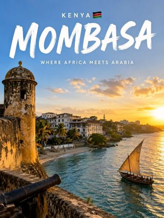🇰🇪 MOMBASA, KENYA | Discovering Kenya’s Coastal Soul Where Africa Meets Arabia
