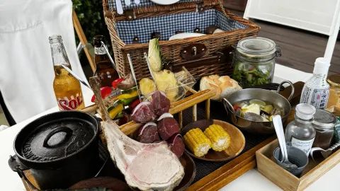 [Glamping at Resol no Mori] Better Than I Imagined! Fully Enjoying Hot Springs × BBQ × Nature. — traveler post in Nagara