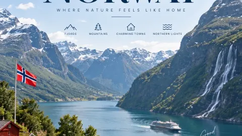 🇳🇴 NORWAY — A Realm Where Nature Exceeds Every Expectation 🏔️🌊 — traveler post in Flam