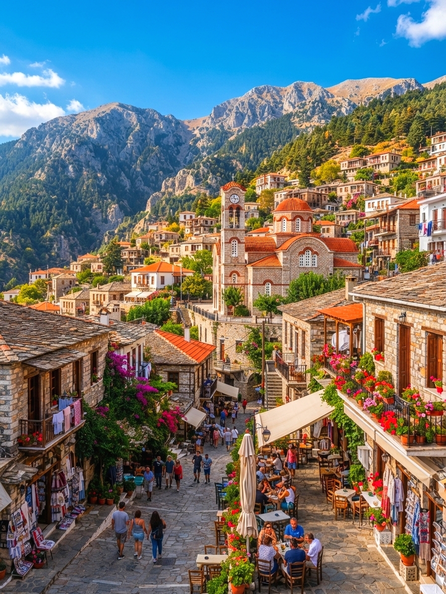 Lịch trình cần thiết cho chuyến đi một ngày đến Delphi và Arachova, Hy Lạp.