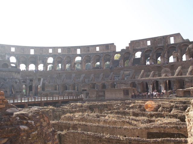 An inside look of the Pantheon 