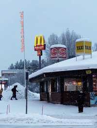 The Northernmost McDonald’s in Finland❄️💞🍔