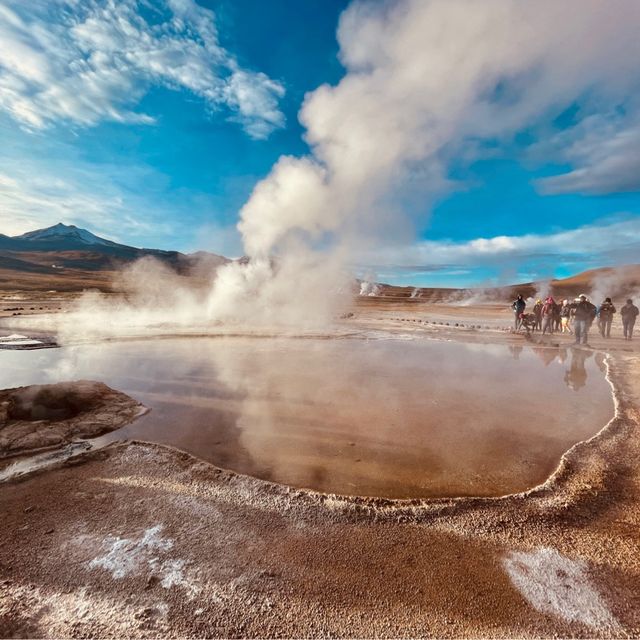 el Tatio Geysers, Yellow Stone in Chile 