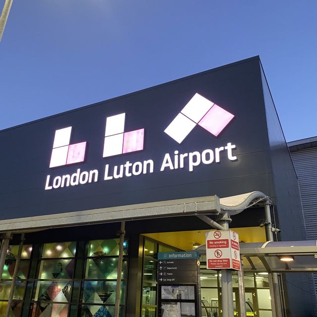 ✈️ London Luton Airport 🏴󠁧󠁢󠁥󠁮󠁧󠁿