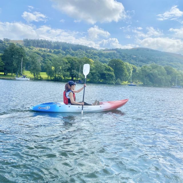 英國湖區 Lake District - Windermere 小鎮玩水上活動