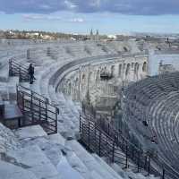 Most Preserved Roman Colosseum = in France 