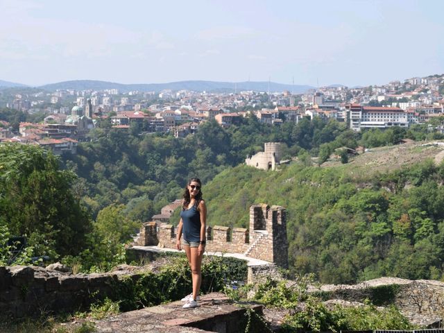 The Tsarevets fortress 🇧🇬