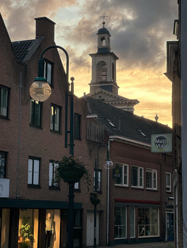 Catch the Warmth of Gorinchem at Sunset Catch the Warmth of Gorinchem at Sunset