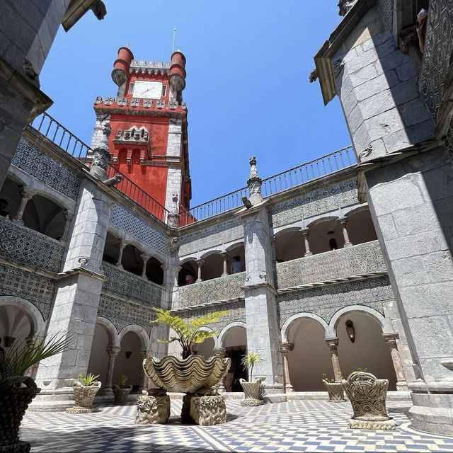 <葡萄牙 Sintra 🇵🇹> 浪漫三色宮殿 ⬜️🟨🟥