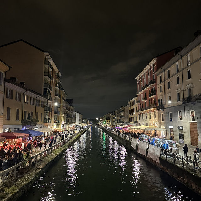 A night in Milan 