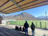 Stop by a football match 