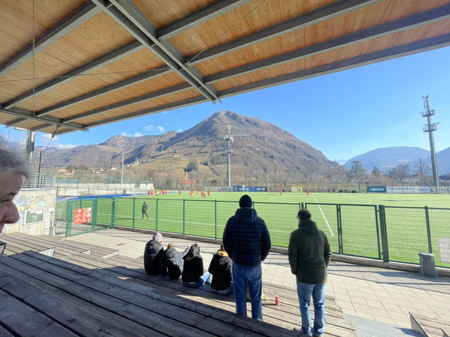 Stop by a football match 