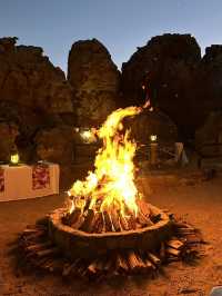 Honeymoon Place in the middle of Rock formations 