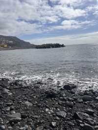 Madeira’s city beach 
