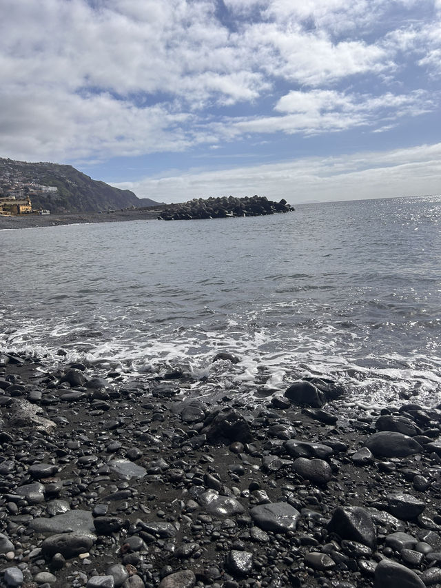 Madeira’s city beach 