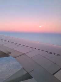 amazing flying experience from jeddah to ankara