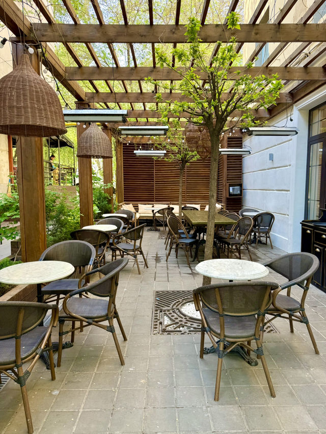 Spring Vibes at cafeteria in Almaty
