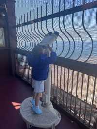 We took our grandson up Blackpool tower which again he really enjoyed 