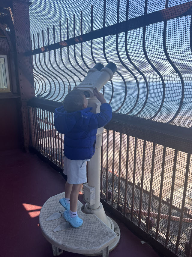 We took our grandson up Blackpool tower which again he really enjoyed 