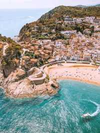 🌊 Tossa de Mar: The Walled Jewel of the Costa Brava 🇪🇸✨
