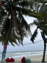 Sea view cafe with Lady Buddha view!
