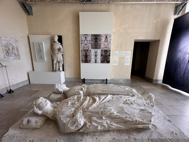Art in Normandy’s abbey