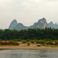 Li River Views in Yangshuo 🌄🚤✨