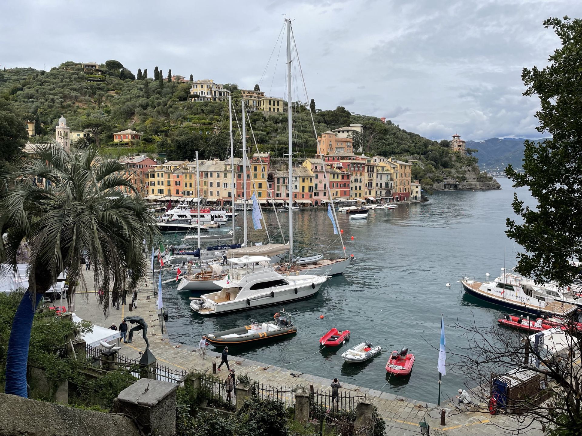 🌊 Portofino — Still Beautiful Under a Cloudy Sky ☁️🇮🇹