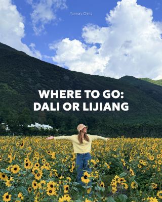 🇨🇳 Dali or Lijiang – which one to choose if you're short on time?