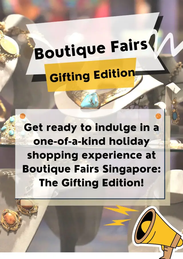 Boutique Fairs: The Gifting Edition💍
