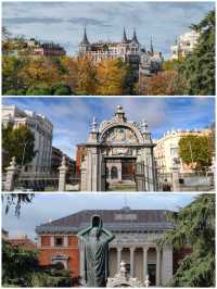 馬德里的秋天，色彩斑斕的油畫世界