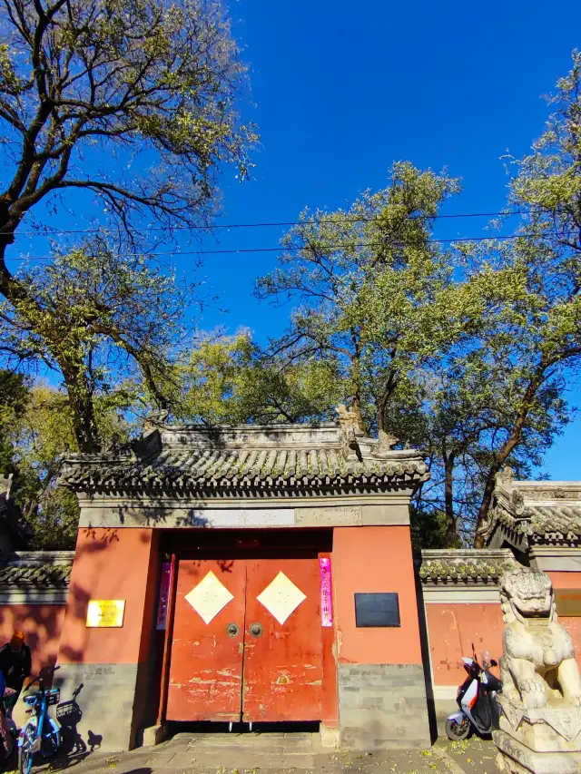 The beauty of Fuyuan Temple in winter is quiet, deep and simple~