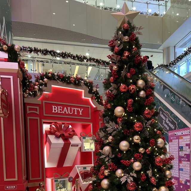 耶誕的香港上水廣場