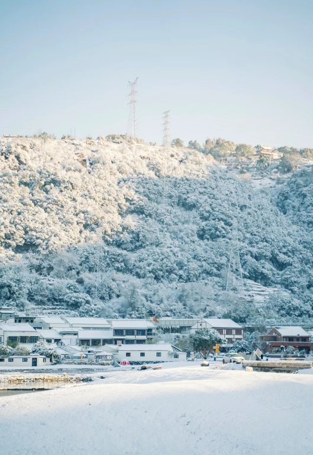 這不是北海道這是2024年的溫州！