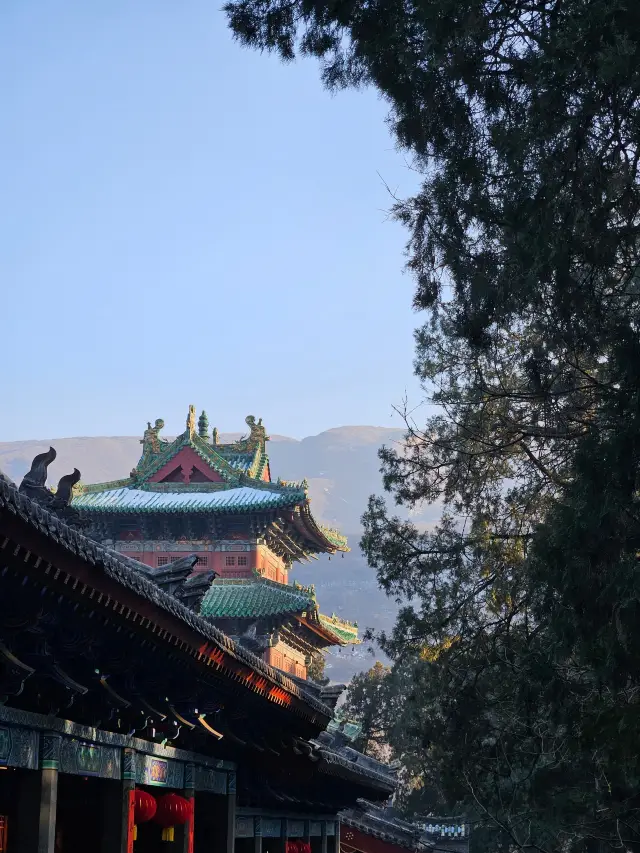 Shaolin Temple on the third day of the Lunar New Year
