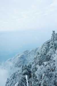 聽說很多人不相信這是廬山的雪景