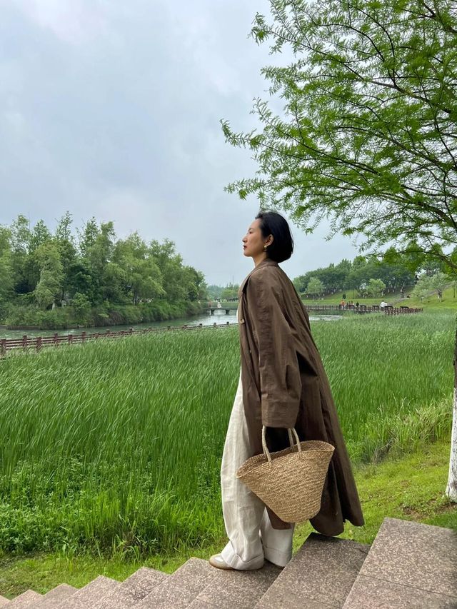 長沙松雅湖偶遇故事裡的小黃花