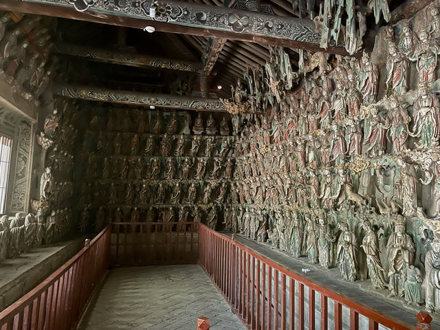 山西自駕遊第五站｜鎮國寺、雙林寺、忻州古城。