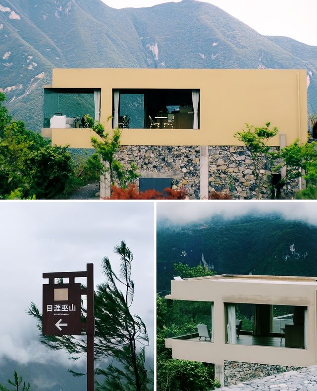 直面峽江秘境！入住與世隔絕的重慶懸崖酒店。