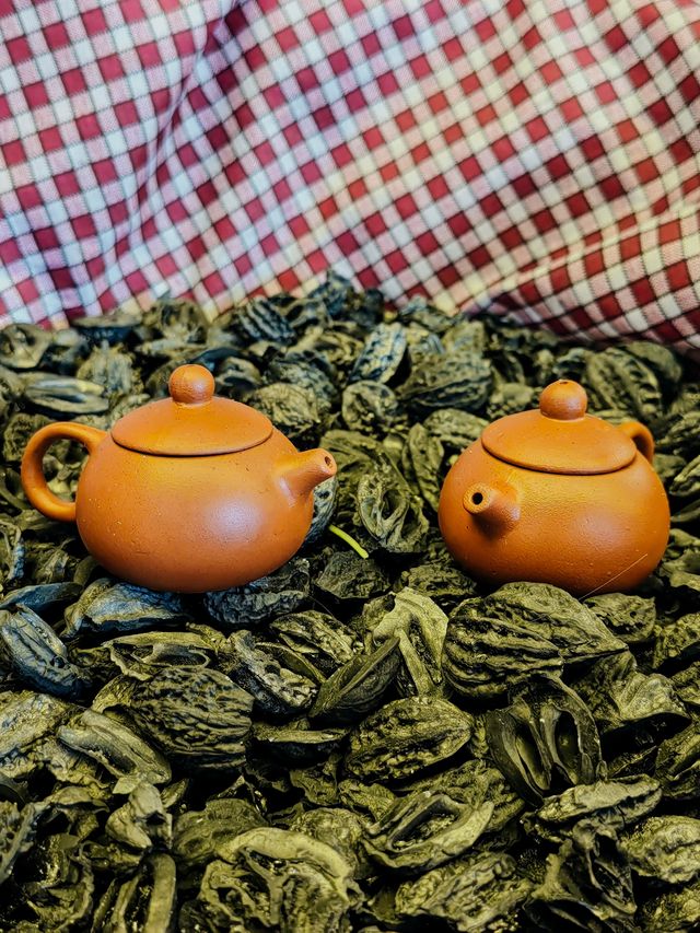 正宗的核桃炭燒烤，美味無窮。