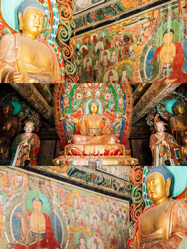 公主寺的壁畫不遜永樂宮還有漫天懸塑。