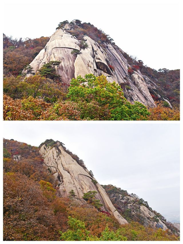 丹東鳳城鳳凰山，秋賞紅葉漫山遍野，層林盡染色彩斑斕。