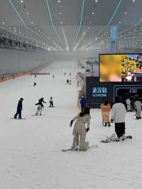 在武漢終於也能滑到這麼快樂的雪。