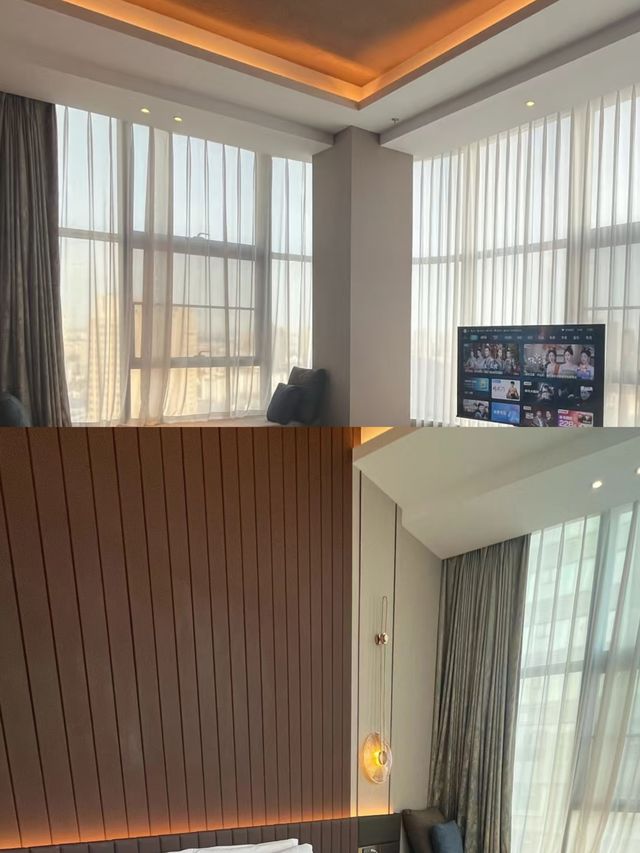 大連中天溫德姆酒店，連住好幾天，很不錯的一家酒店！