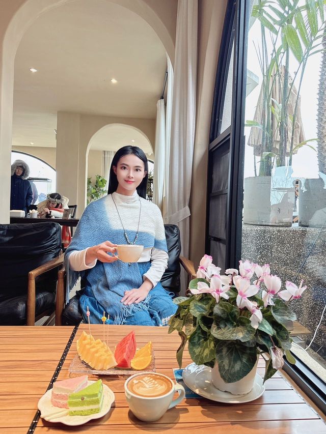 大理酒店，出門就是洱海灣真美
